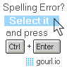 GoUrl Spelling Notifications